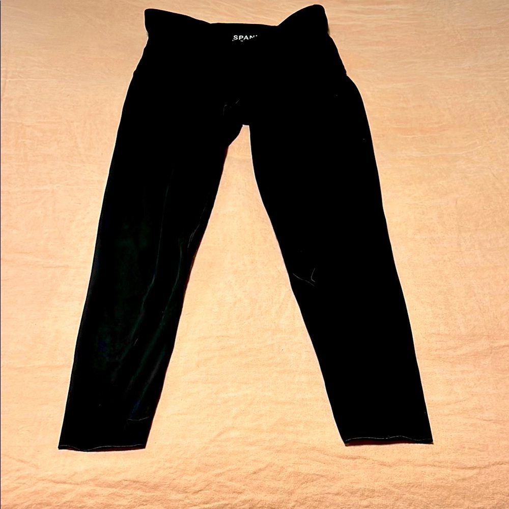 Spanx booty boost black leggings